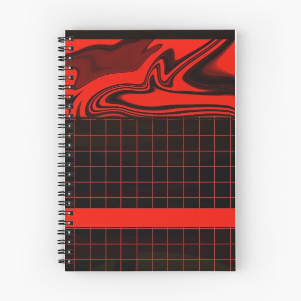 Item preview, Black & Red Grid designed and sold by sdjames.