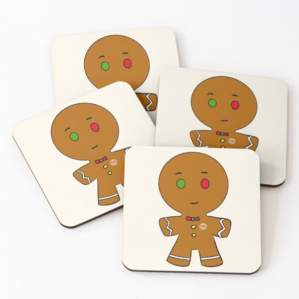 Item preview, Jin the Chibi Gingerbread - Christmas Collection designed and sold by TnKconcepts.