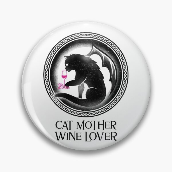 Artikelvorschau, CAT MUTTER WEINLIEBHABER entworfen und verkauft von YourEssentials.