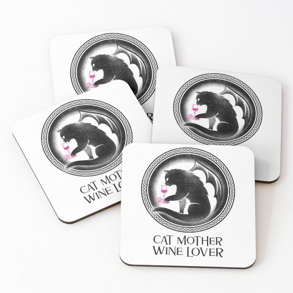 Item preview, CAT MOTHER WINE LOVER designed and sold by YourEssentials.