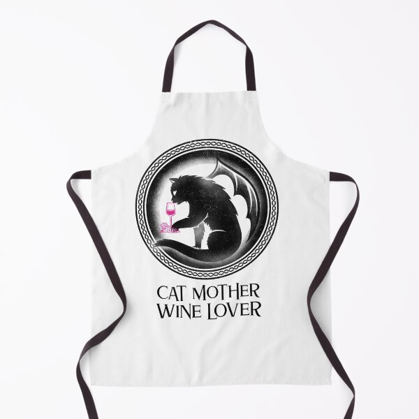 Artikelvorschau, CAT MUTTER WEINLIEBHABER entworfen und verkauft von YourEssentials.