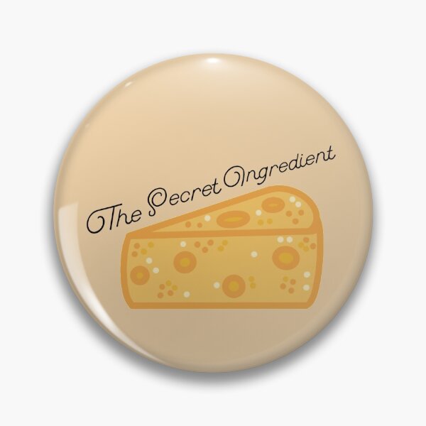 Item preview, The secret ingredient is cheese designed and sold by CricketDoodles.