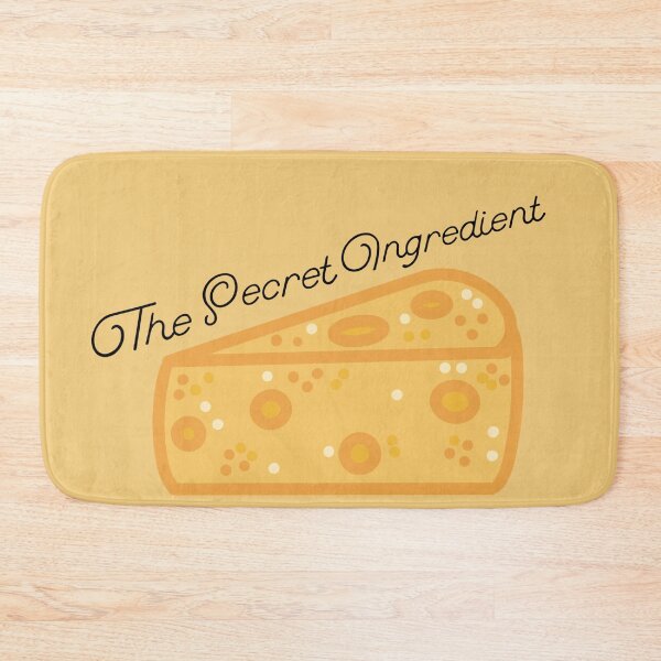 Item preview, The secret ingredient is cheese designed and sold by CricketDoodles.