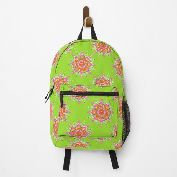 Item preview, Tropical Mandala in Bright Pinks, Oranges, Greens and Yellows designed and sold by Sheila Pressley.