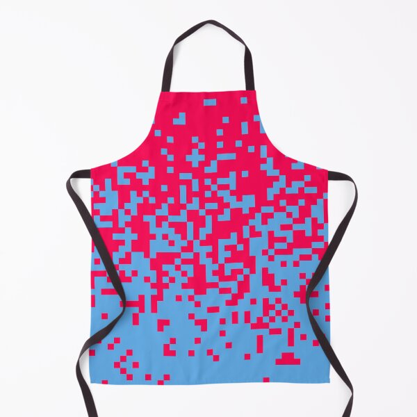 Item preview, Red and blue, cyan, turquoise, and teal color pattern designed and sold by Handstand365.