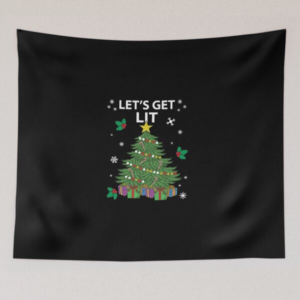 Item preview, Lets Get Lit Light Up Christmas designed and sold by DoreskyDavid.