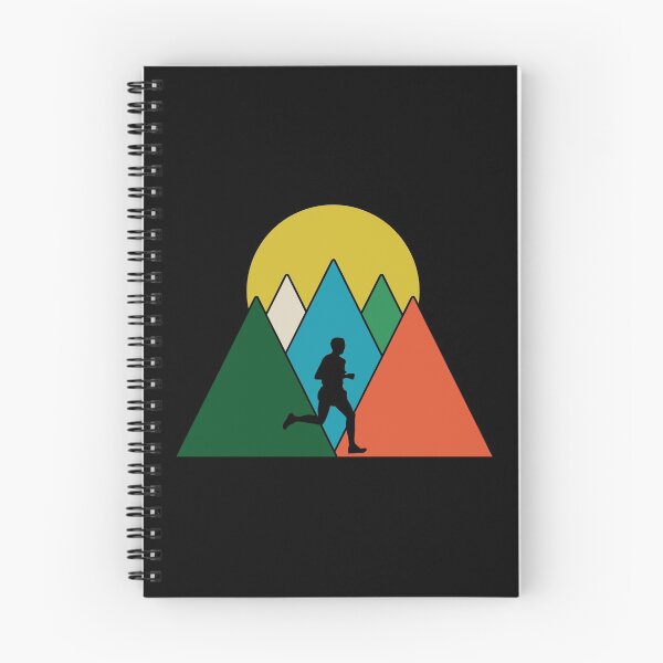 Item preview, Triangle Mountains - Trail Runner  designed and sold by HeatherPore.