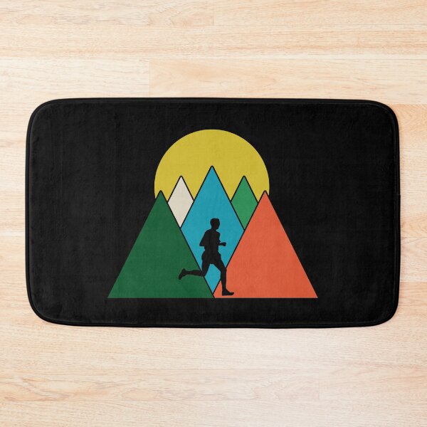 Item preview, Triangle Mountains - Trail Runner  designed and sold by HeatherPore.
