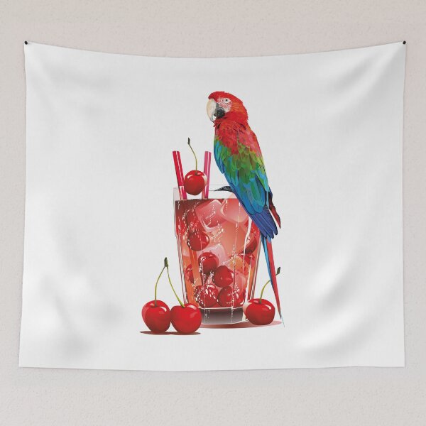 Item preview, red macaw designed and sold by obscurite.