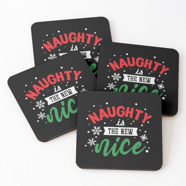 Item preview, Naughty Is The New Nice Funny Christmas designed and sold by SammieCain.