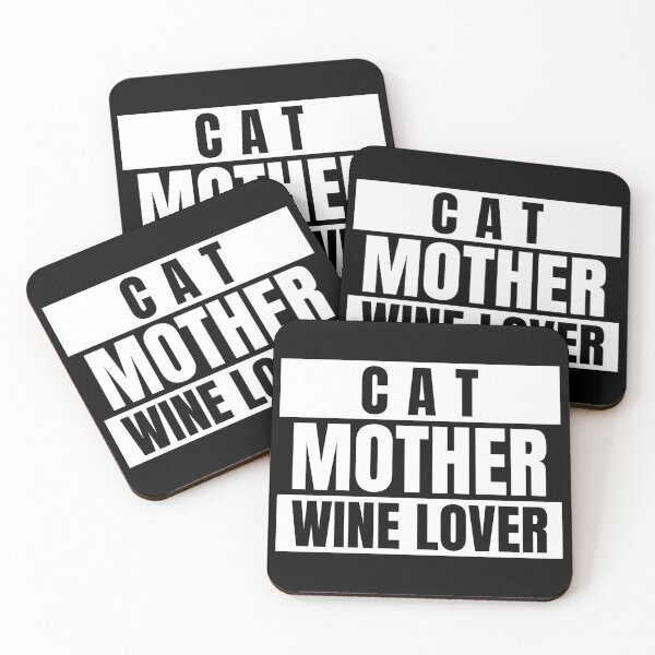 Item preview, OH CAT MOTHER WINE LOVER designed and sold by YourEssentials.