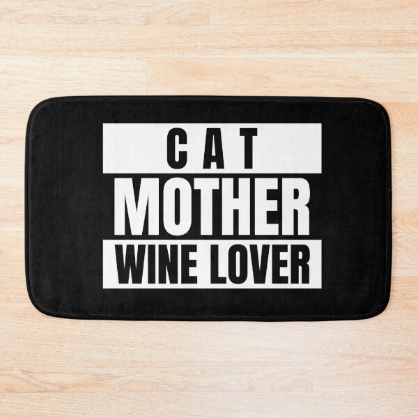 Artikelvorschau, OH CAT MUTTER WEINLIEBHABER entworfen und verkauft von YourEssentials.