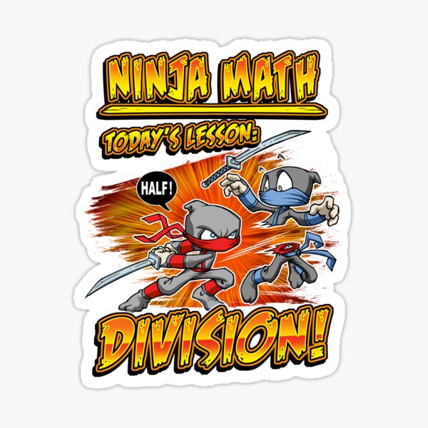 Item preview, NINJA MATH! designed and sold by CrimsonOwl.