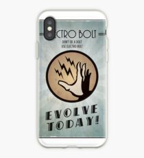 Bioshock-Plasmid-Plakat-Elektro-Bolzen iPhone-Hülle & Cover