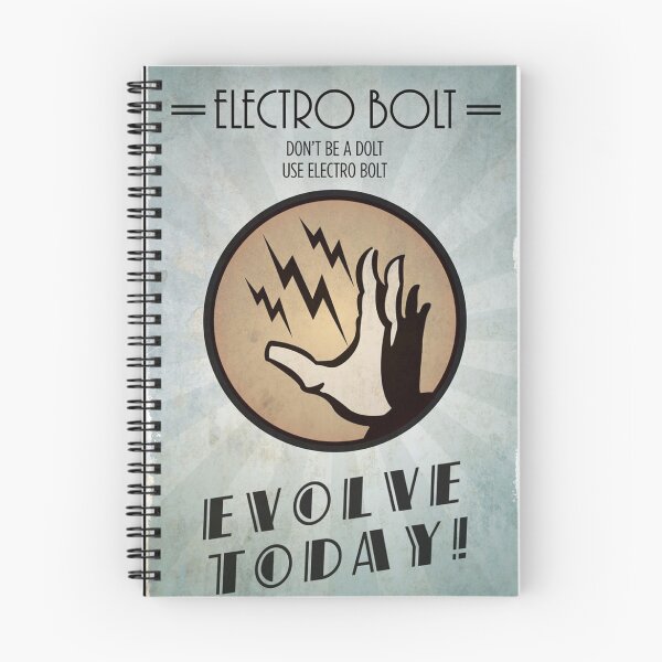 Item preview, Bioshock Plasmid Poster Electro Bolt designed and sold by NBeela.