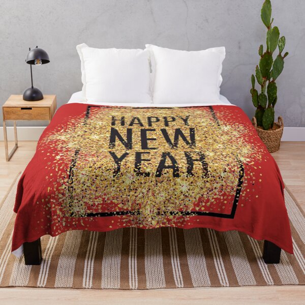 Item preview, Happy New Year Gold Glitter designed and sold by Tranguyen.