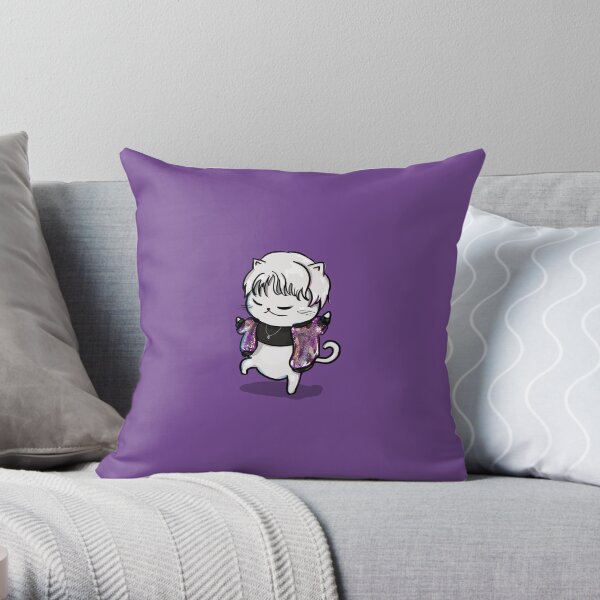 Myu-sei the Cat Throw Pillow