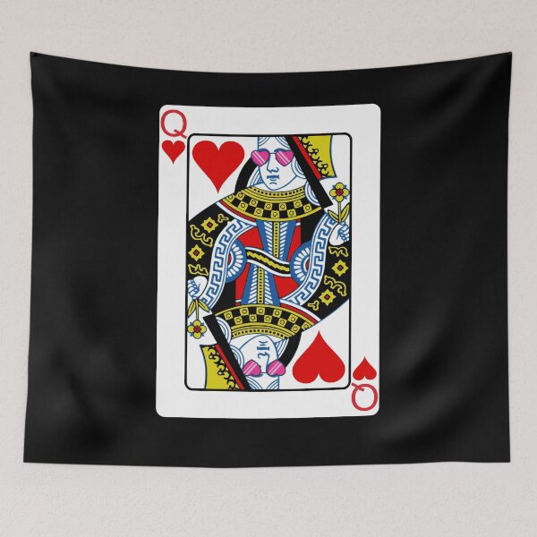 Item preview, Funny Queen of Hearts Playing Cards Deck Poker Women Design designed and sold by funTTimes.