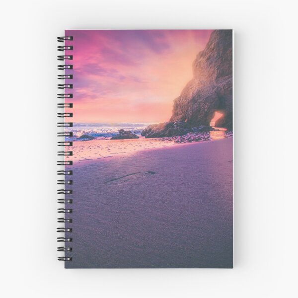 Item preview, Footsteps on a Sunset Beach designed and sold by Lunar009.