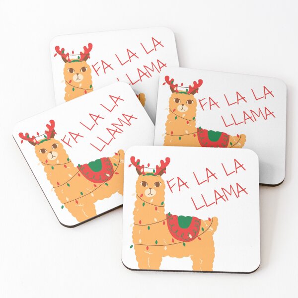 Item preview, Christmas llama designed and sold by littlehapa.