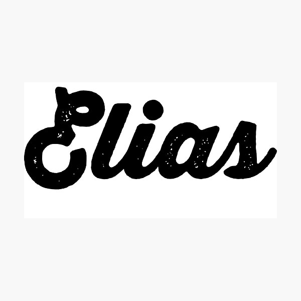 Elias Name Gifts & Merchandise Redbubble