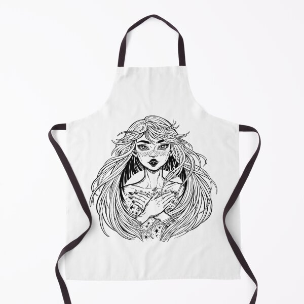 Item preview, Magic starry witch girl designed and sold by ExocetMerch.