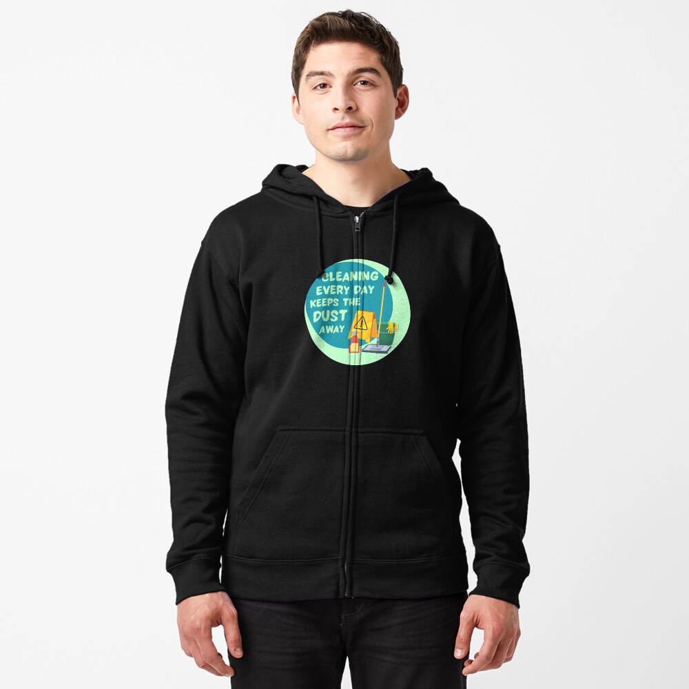 Item preview, Zipped Hoodie designed and sold by SavvyCleaner.