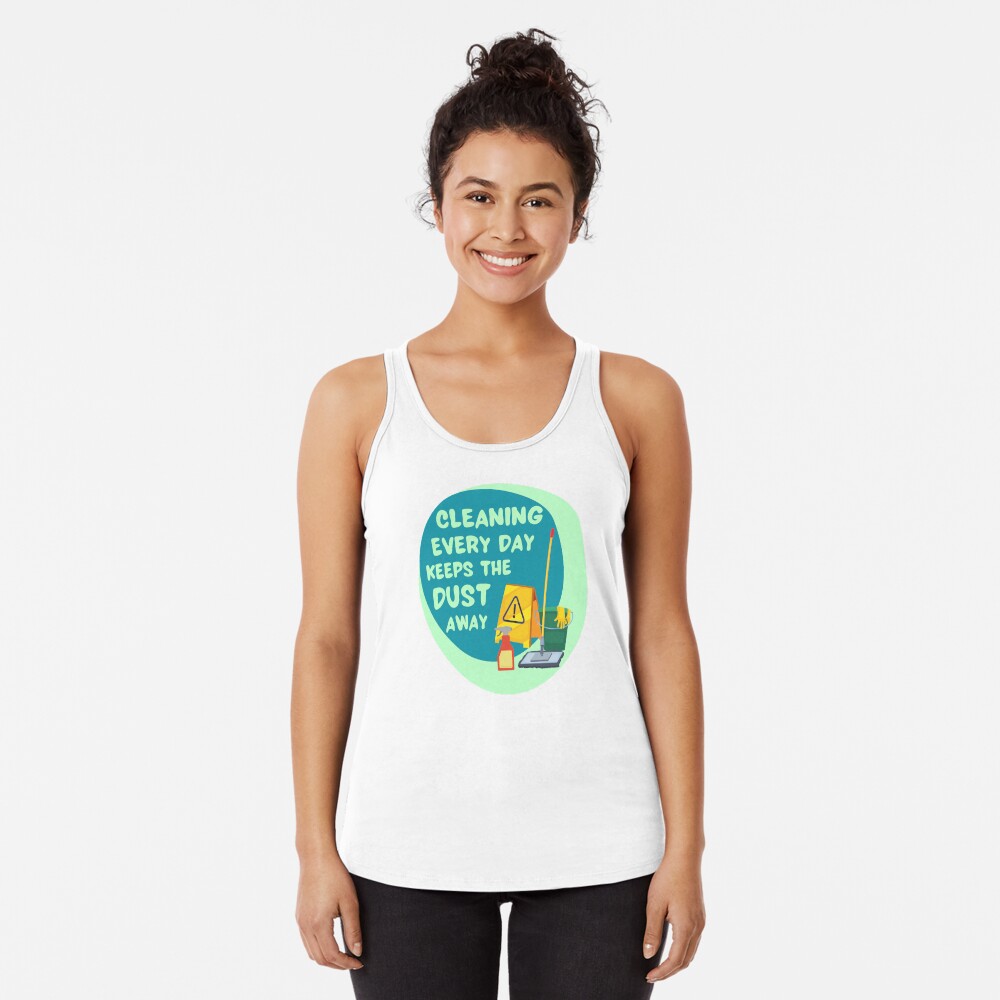 Item preview, Racerback Tank Top designed and sold by SavvyCleaner.