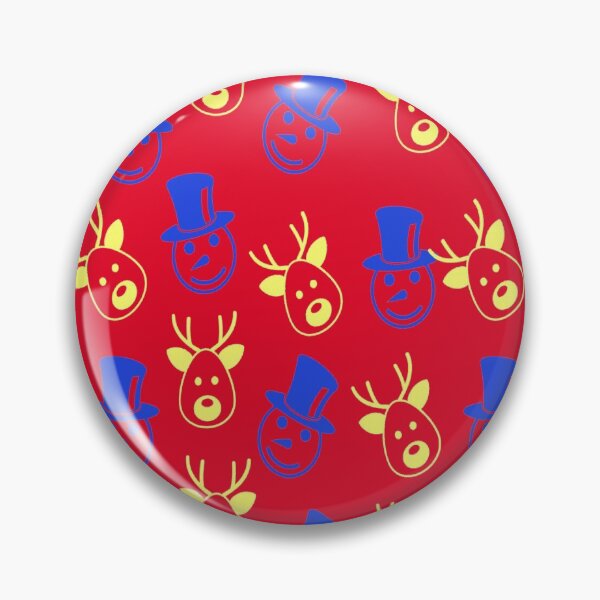 Item preview, Christmas Seamless Pattern with reindeer and snowman designed and sold by efenem.