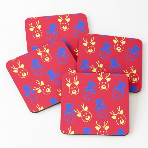 Item preview, Christmas Seamless Pattern  with reindeer and snowman designed and sold by efenem.