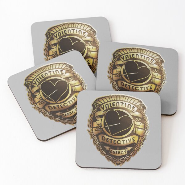 Item preview, Valentine Detective Agency Gold designed and sold by lolliegag.