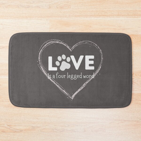 Item preview, LOVE IS A FOUR LEGGED WORD TSHIRT AND MERCH designed and sold by JaylaStarr.