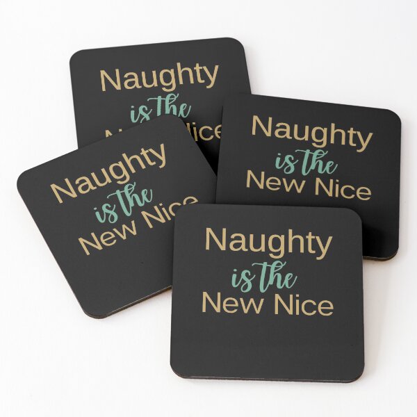 Item preview, Naughty Is the New Nice designed and sold by ModkMerch.