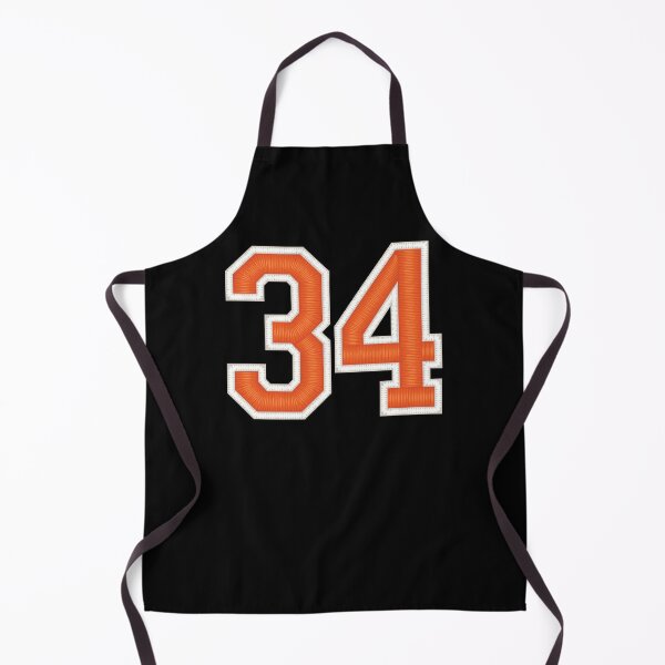 Item preview, Sports Number 34 Jersey thirty-four Orange designed and sold by elhefe.