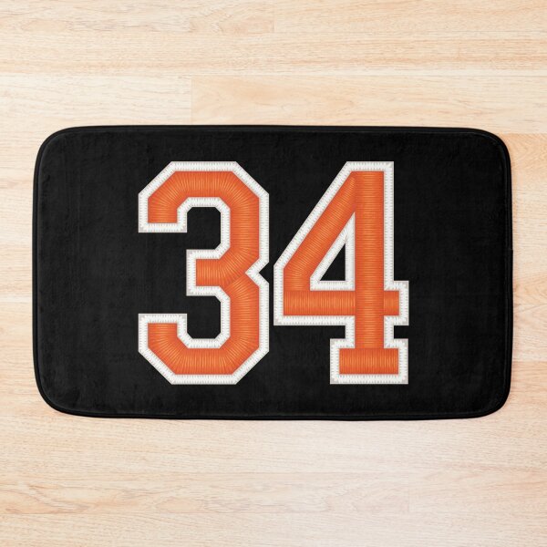 Item preview, Sports Number 34 Jersey thirty-four Orange designed and sold by elhefe.