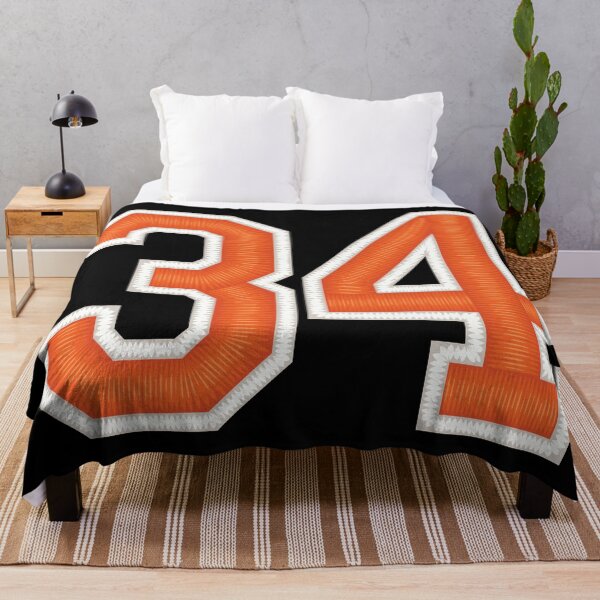 Item preview, Sports Number 34 Jersey thirty-four Orange designed and sold by elhefe.