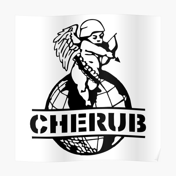 Poster Cherub Logo Redbubble