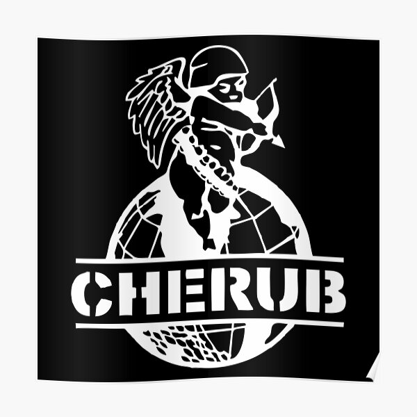 Poster Cherub Logo Redbubble