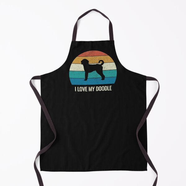 Item preview, Retro Labradoodle Gift I Love My Doodle designed and sold by EstelleStar.