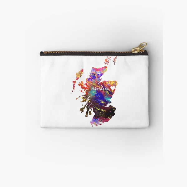 Item preview, Scotland  Aderdeen  Watercolour print  Quote A designed and sold by vividpixelusa.