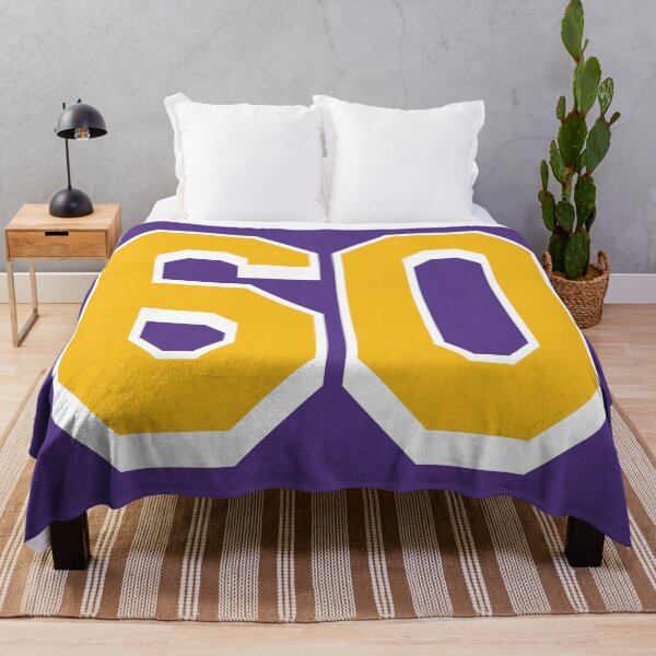 Item preview, 60 Yellow Number sixty Purple Basketball Jersey designed and sold by elhefe.