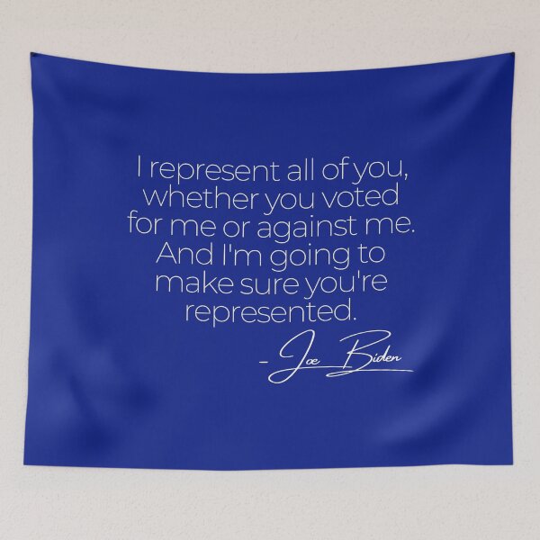 Item preview, Joe Biden Quote designed and sold by TonsPOD.