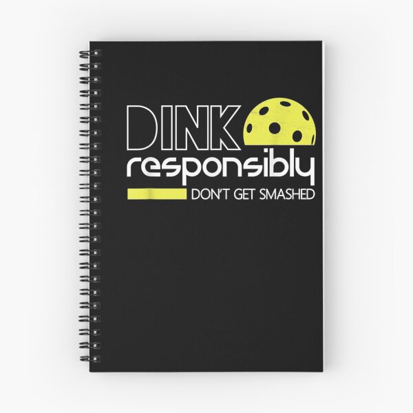 Item preview, Dink Responsibly Funny Pickleball T shirt designed and sold by messus.