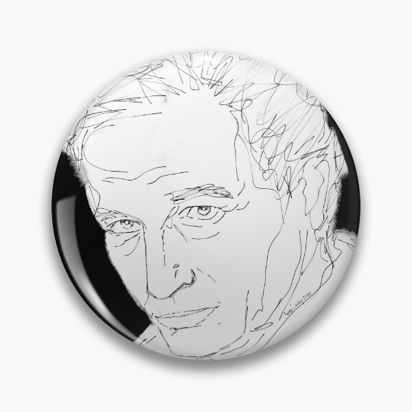 Item preview, Jacques Derrida sketch designed and sold by KennyLucky.