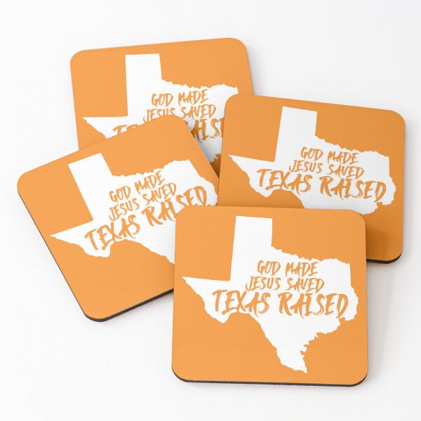 Item preview, God Made Jesus Saved Texas Raised My Home American State Orange Tx designed and sold by elhefe.