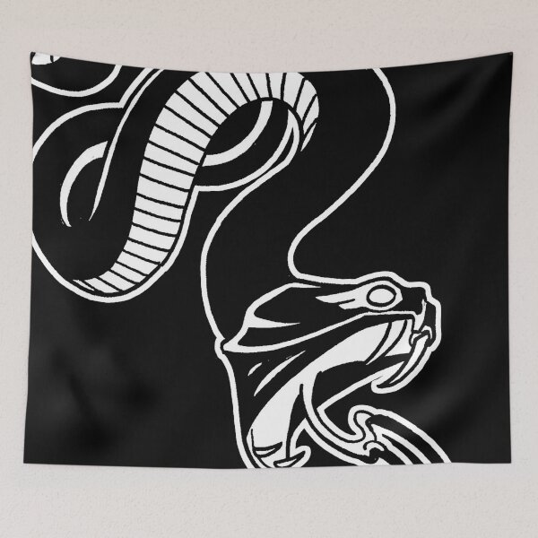 Item preview, Black Tattoo Snake Screaming designed and sold by Greg Donchatz.