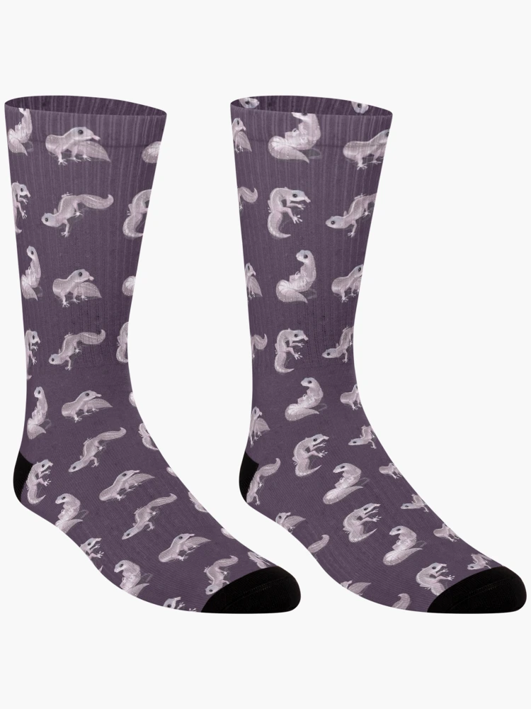 Thumbnail 3 of 5, Socks, Gecko Pattern designed and sold by lolliegag.