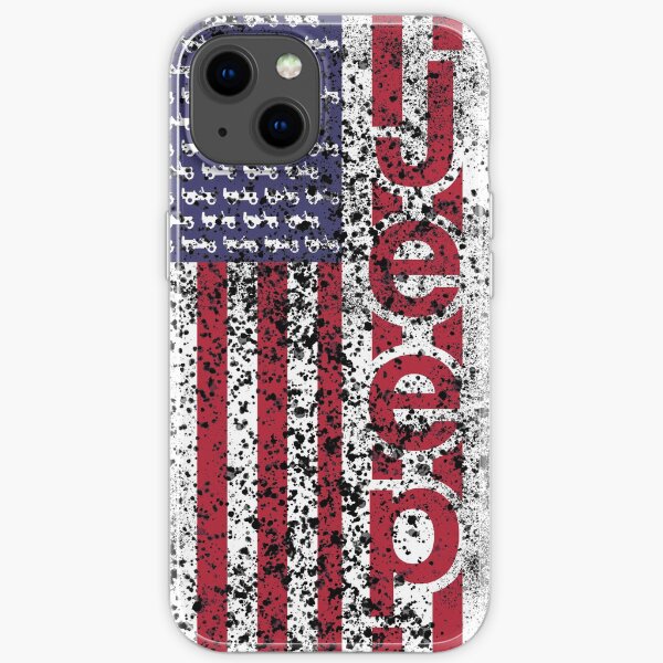 Drapeau américain avec Jeep Coque souple iPhone