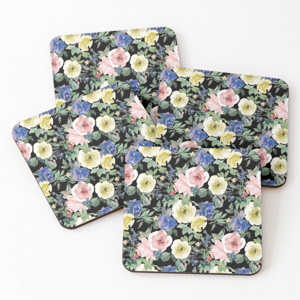 Item preview, Watercolors Painted Flowers designed and sold by Qudkin.