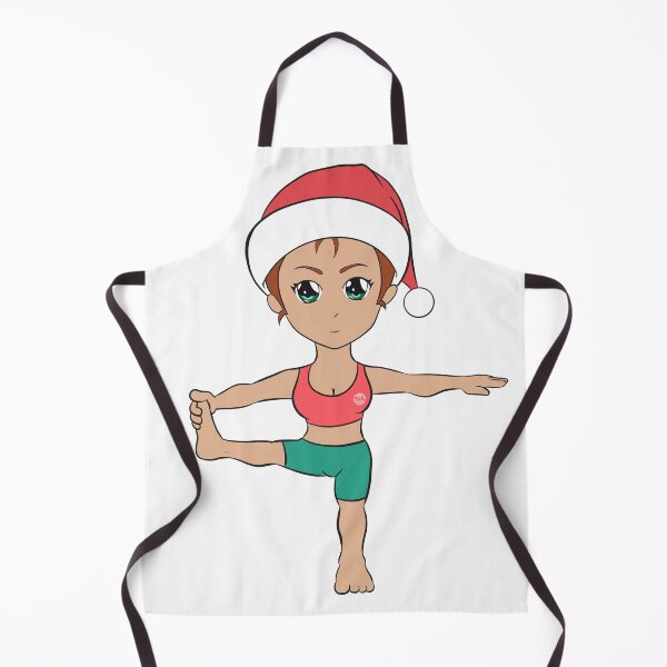 Item preview, Christmas Tree pose - Chibi Yoga ft Lili designed and sold by TnKconcepts.